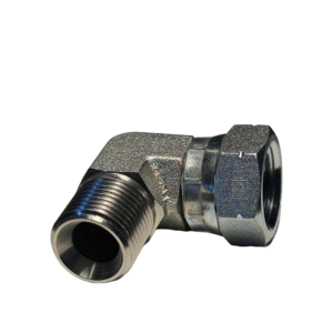 90° BSP + BSP mit Überwurfmutter