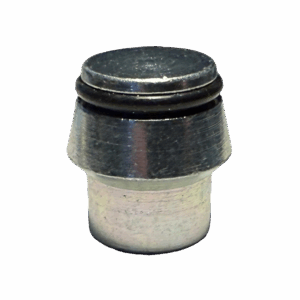Stecker LIGHT/BLACK Millimeter (ohne Überwurfmutter)